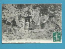 CPA 103 - Habitation De Pêcheurs Dans La Falaise DIEPPE 76 - Dieppe