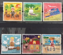 Hong Kong 2015 Children Stamps – Chinese And Foreign Folklore Complete Set - Unused Stamps