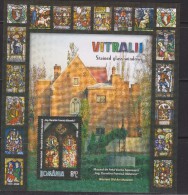 O) 2011 ROMANIA, VITRAL, WESTERN OLD ART MUSEUM, MNH - Ungebraucht