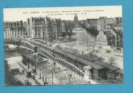 CPA 215 - Le Métropolitain - Boulevard Pasteur - L'Avenue De Breteuil Et Les Invalides PARIS - Metro, Stations