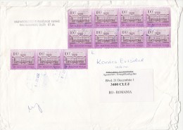 2725FM- FERTOD- ESZTERHAZY CASTLE, STAMPS ON COVER, 2001, HUNGARY - Briefe U. Dokumente