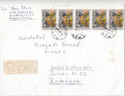 2726FM- CHRISTMAS, JESUS' BIRTH, STAMPS ON COVER, 2009, HUNGARY - Cartas & Documentos