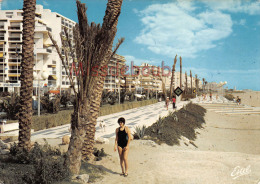 66 - CANET PLAGE -  Le Frond De Mer - Femme En Maillot De Bain - 1982 - 2 Scans - Canet En Roussillon