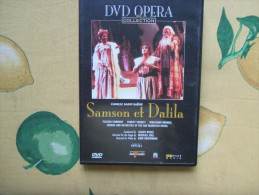 DVD Opera Collection Samson Et Dalila Placido Domingo Shirley Verrett Wolfang Brendel Edizione Del Prado - Konzerte & Musik