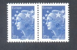 Marianne De Beaujard  -  V P  "Bleu" 20 Gr Europe - Adhésif  - TD 205 - Other & Unclassified