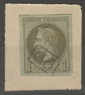 #87# COLONIES GENERALES N° 7 Oblitéré PD Encadré (Réunion) - Napoleon III