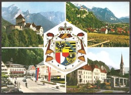 Vaduz, Ver. Ansichten, Ungelaufen - Liechtenstein