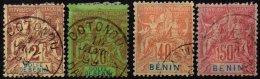 BENIN - 4 Groupe - Used Stamps