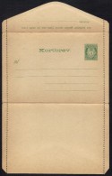 NORVEGE - NORGE / 1898 ENTIER POSTAL - CARTE LETTRE (ref 6512) - Postwaardestukken