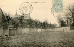 Oise AUNEUIL La Place Cachet GISORS à BEAUVAIS    - G - Auneuil