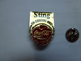 Coca Cola , Musique , Sting En Concert - Coca-Cola