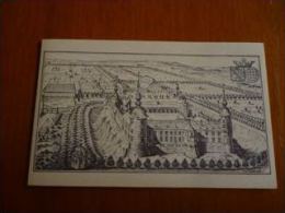 BP1-10-3 LC128  Carte De Voeux Chateau De Trazegnies (pas Carte Postale) - Farciennes