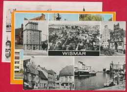 3 AK WISMAR / Ostsee ~ 1964 - Wismar