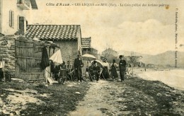 COTE D'AZUR - LES LEQUES SUR MER -83- LE COIN PREFERE DES ARTISTES PEINTRES - Les Lecques