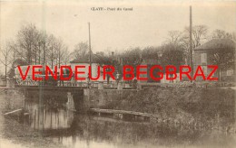 CLAYE      PONT DU CANAL - Claye Souilly