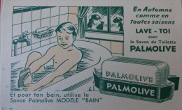 BUVARD PALMOLIVE SAVON DE TOILETTE 11 PAR 17 CMS - Perfume & Beauty