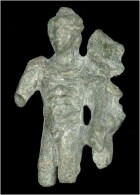 Roman Bronze Statue Of Mercury - Archeologie