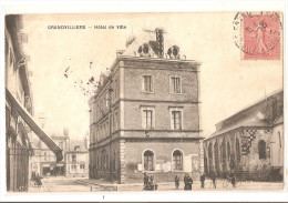 Oise - 60 - Grandvilliers Hotel De Ville 1906 - Grandvilliers