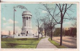 11-New York-Stati Uniti-U.S.A.Soldiers And Sailors Monument-v.1913 X Palermo-Francobollo 2c.(a Numero) - Other Monuments & Buildings