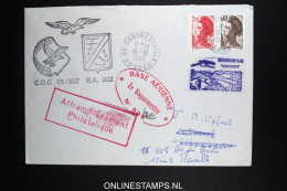 France: Base Aerienne  Le Vaguemestre Contrexeville Escadron 1/2 Vignet - 1960-.... Lettres & Documents