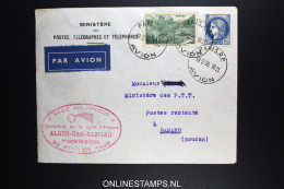 France: Ouverture De La Ligne Aérienne Alger Gao Bamako - Soudan  1938 Regie Air Afrique - Cartas & Documentos