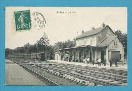 CPA Chemin De Fer Arrivée Du Train En Gare De ABLON 94 - Ablon Sur Seine