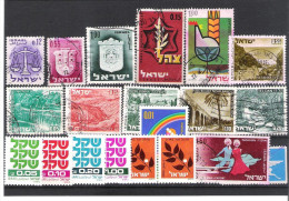 ISRAEL:lot De 18 TP  Ttes époques 1961...1982 + PA - Verzamelingen & Reeksen