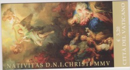 2005 VATICANO LIBRETTO NATALE MNH CHRISTMAS BOOKLET - Postzegelboekjes