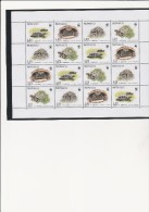MONACO -FEUILLE DE 16 TIMBRES N° 1805 A 1808 NEUVE  XX  -THEME TORTUES - COTE : 29 € - Unused Stamps