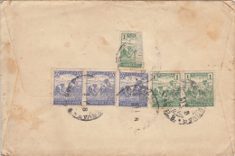 26757- HARVESTERS, PEASANTS, STAMPS ON COVER, 1922, HUNGARY - Lettres & Documents