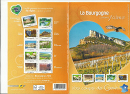 France Collector 2012 ** Bourgogne Escargot Raisin Vache Pêche Vignoble Macon Solutré Franxault - Collectors