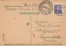 26895- FERENC DEAK, POLITICIAN, STAMP ON POSTCARD 1934, HUNGARY - Brieven En Documenten