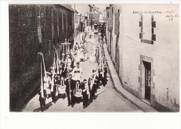 Etel - La Grand'Rue , Procession - Etel