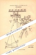 Original Patent - Antonio Morici In Palermo , Italia , 1880 , Telemetro , Sondaggio !!! - Ottica