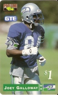 TARJETA DE ESTADOS UNIDOS DE GTE DE JOEY GALLOWAY (RUGBY-FUTBOL AMERICANO-SUPER BOWL)  NUEVA-MINT - Other & Unclassified