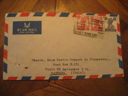 Richey Road Ahmedabad ? 1948 To Carrara Italy Air Mail Cover India Inde - Cartas & Documentos