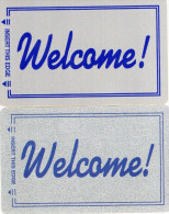 2 CLES D'HOTEL WELCOME ! - Hotelsleutels