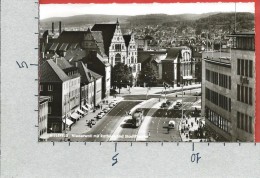 CARTOLINA VG GERMANIA - BIELEFELD - Niederwall Mit Rathaus Und Stadttheater - 9 X 14 - ANN. SPIELKARTEN MUSEUM - Bielefeld