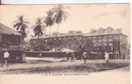 8-Sierra Leone-School-Scuola-école-v.1906 X Paris-France - Sierra Leona