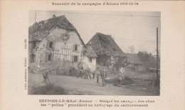 SEPPOIS LE HAUT (Haut-Rhin) - Guerre 1914/1918 - Autres & Non Classés