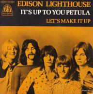 SP 45 RPM (7")  Edison Lighthouse  "  It's Up To You Petula  " - Rock