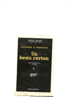 Policier Série Noire N°145 NRF Un Beau Carton De Richard S. Prather De 1952 - NRF Gallimard