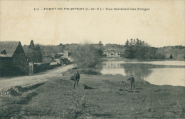 35 PAIMPONT / La Forêt, Vue Générale Des Forges / - Paimpont