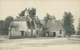 35 PAIMPONT / Ancienne Chapelle Des Forges Et Bureau Du Garde Général / - Paimpont