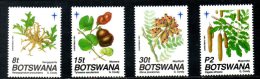 BOTSWANA. N°649-52 De 1991. Noël/Gousses à Graines. - Légumes