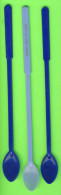 MÉLANGEURS À BOISSON - LOT DE 3 TOUILLEURS BLEU - - Swizzle Sticks