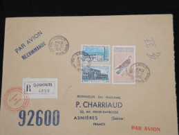 FRANCE - AFARS ET ISSAS - Enveloppe En Recommandée Pour La France - à Voir - Lot P8954 - Cartas & Documentos