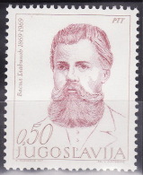 Yugoslavia 1969. Birth Centenary Of Vasil Glavinov, MNH(**) Mi 1329 - Neufs