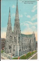 Carte Postale  Etats Unis  : St Patricks Cathedral - New York City - Kerken