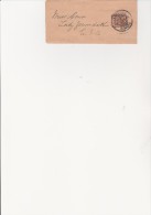 EGYPTE -ENTIER POSTAL BANDE JOURNAL  CAD 1895 - 1866-1914 Khedivato Di Egitto